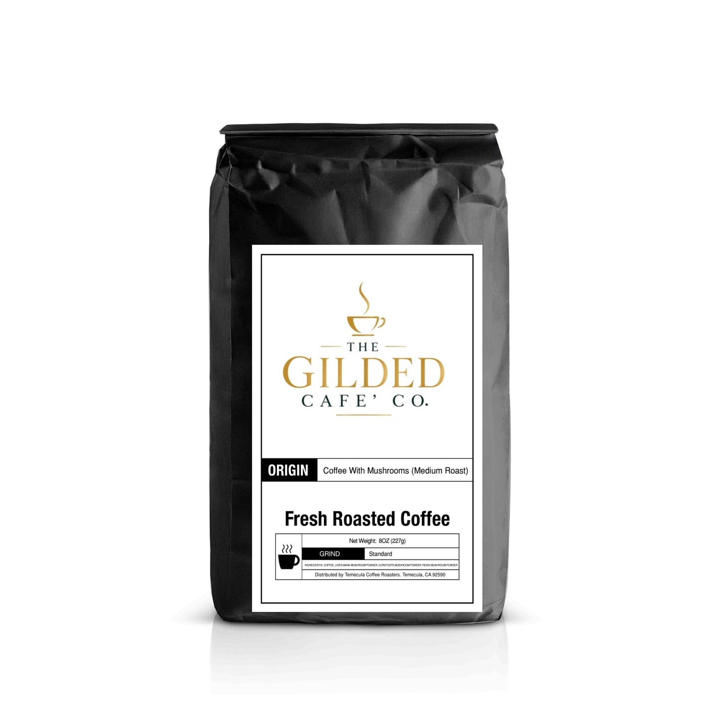 Coffee with Mushrooms Medium Roast
