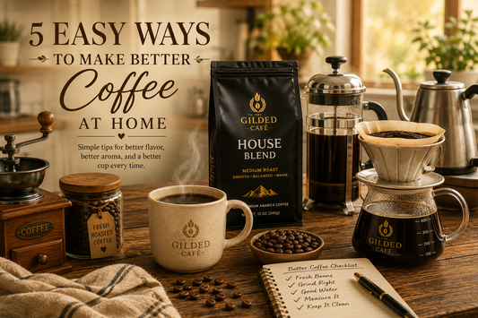5 Easy Ways to Make Better Coffee at Home